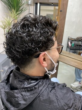 ミル(mill) 【mill hair 石橋】刈り上げ/クルクルパーマ