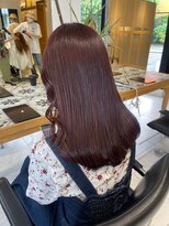 ヘアサロン ガリカ 表参道(hair salon Gallica)&nbsp;艶髪大人ラベンダーココア/ブリーチなしダブルカラー