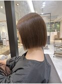 まとまり抜群☆切りっぱなしボブ