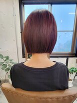 ベレッタ 松井山手店(veretta.)&nbsp;【ぱつんとボブ】   【増尾 久美】