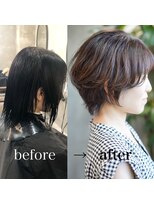 ソイルバイロミー(soil by ROMMY)&nbsp;【店長小川】30代40代パーマで大人なショート