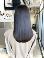 サロウィン 池袋(SALOWIN) 美髪縮毛矯正 × 透明感アッシュブラウン #156