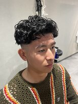 スウェル 柏店(Swell)&nbsp;ウルフ/アッシュブラック/カルマパーマ/ベリーショート/柏