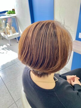 ミツボシ 本八幡(MITSUBOSHI) イメチェン/ホワイトグレージュ/美髪/細めハイライト[本八幡]