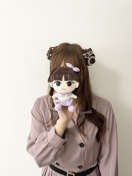ヘアメイクアン(Hair Make Une) 推しカツヘアメイク チャイナ風 お団子ヘア