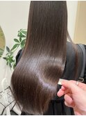 大人かわいい20代30代40代小顔ショコラブラウン　Zina本八幡