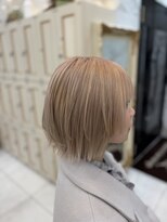 ティンク 関内(Tink)&nbsp;ブロンド×レイヤーボブ