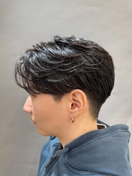 ニコ トウキョウ ヨコハマ(nico) メンズ/センターパート/ニュアンスパーマ/カルマパーマ