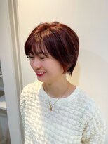 キャンバスアニュー 川崎(canvas anew.) ショート 暖色ピンク/川崎