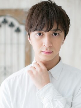 メンズヘア ビーセカンド 草加店(MENS HAIR B-2) 束感決まるアースカラーマッシュY草加