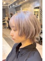 エント(ent)&nbsp;ホワイトベージュ＊マッシュウルフ