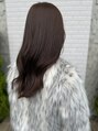 サニー美容室&nbsp;色持ち長く楽しめる透明感カラーが大好評☆王道のブラウンカラー