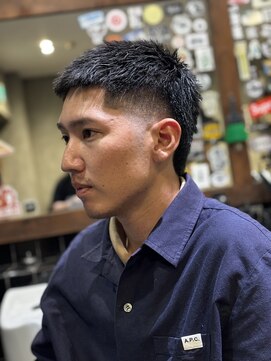 エルエー バーバーショップ 草津店(L.A BARBERSHOP) 店長【橋本】バーストフェードクロップ
