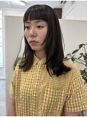 顔まわりレイヤー/レイヤーカット