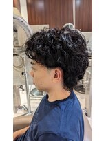 プロ ヘア テック(PRO HAIR TEC)&nbsp;サイドはスッキリ！夏用　ネオウルフ×ツイストスパイラルパーマ