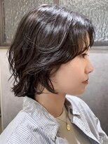 ボコカ(bococa)&nbsp;【macana指名】ゆるふわボブパーマレイヤーグレージュ登戸