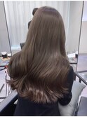 韓国風レイヤーカット顔まわりくびれオルチャン 心斎橋