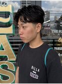 MEN'SHAIRウルフカルマパーマメンズショートイージーパーマ