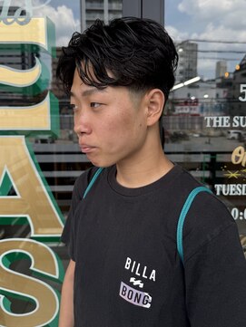 ザスーツブラザーズ(THE SUITS BROTHERS) MEN'SHAIRウルフカルマパーマメンズショートイージーパーマ