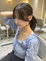 ジーナ 天神(Zina)&nbsp;韓国ヘア/顔まわり/レイヤーカット