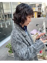 ヘアーズルネッタアベノ(HAIR'S Lunetta abeno) 【大阪/天王寺】スタイリング簡単おしゃれなボブパーマ