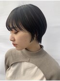 丸みショート
