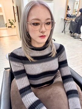 ハル(Hal.) シルバーブリーチカラー