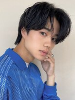 エルマノ 仙川(L mano)&nbsp;〈k29〉メンズパーマブリーチフェードツーブロックスパイラル