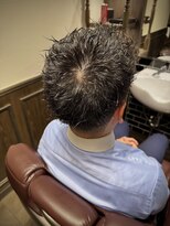 バレス 田町(BALES)&nbsp;ツイストピンパーマフェザーアップスタイル