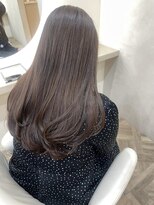 ラヴィズム 松崎店(LUVISM)&nbsp;韓国/顔周りレイヤー/おくれ毛/ベージュ/ダブルカラー/東区/松崎