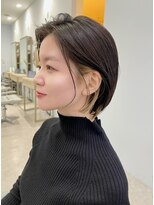 アルテペロ(arte pelo)&nbsp;ハンサムショート × さりげないインナーカラー