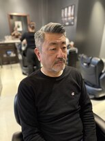ザマンニューヨーク 南麻布店(THE MAN NewYork)&nbsp;MEN’S HAIR/サーフカール/刈り上げセンターパート/広尾駅
