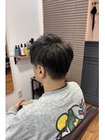 フラワー(flower)&nbsp;メンズカット/ツーブロック×アップバングショート