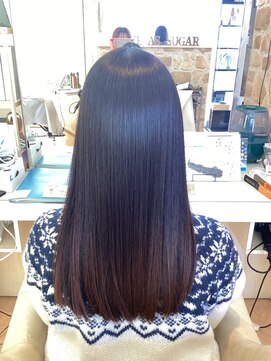 ウェーヴ アズシュガー 浜松佐藤店(wave as sugar) 縮毛矯正×酸熱トリートメント