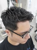 アップバングアイパー<中野/バーバー/メンズカット/フェード>
