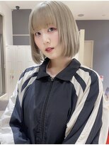 バランス ヘアーアンドアイラッシュ 野田店(balance.)&nbsp;いつものボブに顔周りレイヤーで垢抜け