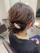 ユウル 横浜(juhl.)&nbsp;ヘアセットヘアアレンジシニヨン結婚式お呼ばれセット/横浜駅