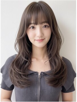リタ 枚方(Rita) 夏カラー大人可愛い顔周りレイヤーロング