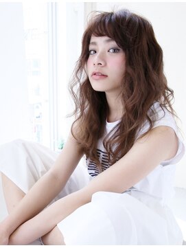 ギグス 星ヶ丘(gigs) モヒートカラーロングウェーブ