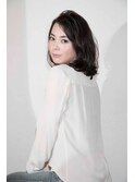 【ハンサムな女子になれる】レディな印象のボブ×暗めアッシュ