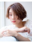 【神田安優奈】ショコラベージュのマッシュショート