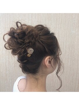 リド 堀高店(LIDO) ゆるふわ愛されシニヨン♪