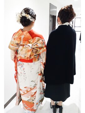 ヘアーアンドメイク ディライト(Hair&Make Delight) 着物アップ