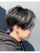 ダブル(W) men's前下がりショート