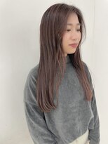 エンドリンク(endlink) バイオレットブラウン×艶ロング