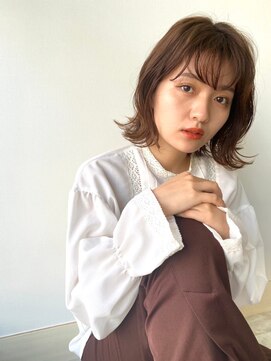 フォルテ(Forte) 【Forte】大人可愛い/くびれボブ/ミルクティー