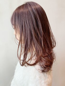 アイティーバイアルバム 藤沢店(IT by ALBUM) ピンクベージュ_毛先パーマことりベージュ_ba260241