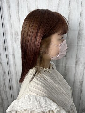 ビューティドレッセヤマノ 池袋パルコ(Beauty Dresse YAMANO) 【ダブルカラー】【インナーカラー】ピンクカラー