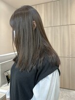 ウェイズトウキョウ 新宿店(Ways TOKYO)&nbsp;シークレットハイライトでつくる透明感グレージュカラー