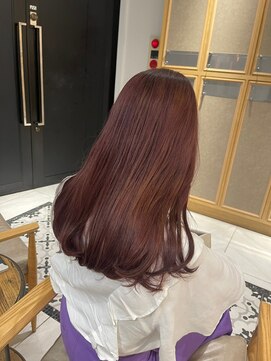 ヘアサロン ガリカ 表参道(hair salon Gallica) 大人モテ髪ラベンダーココア/ブリーチなしダブルカラー